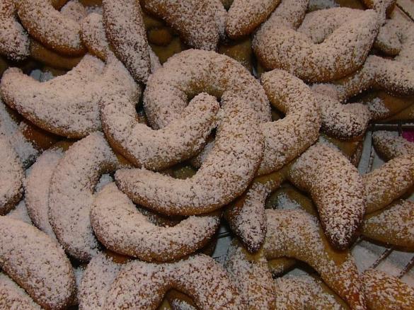 Vanille Cranberrykipferl