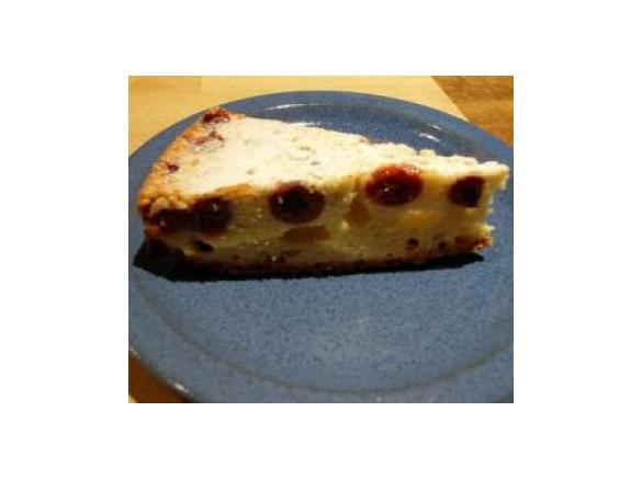 Umgedrehte Kirschtorte