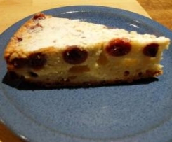 Umgedrehte Kirschtorte