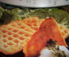 Herzhafte Käsewaffeln ...2 Sorten ..
