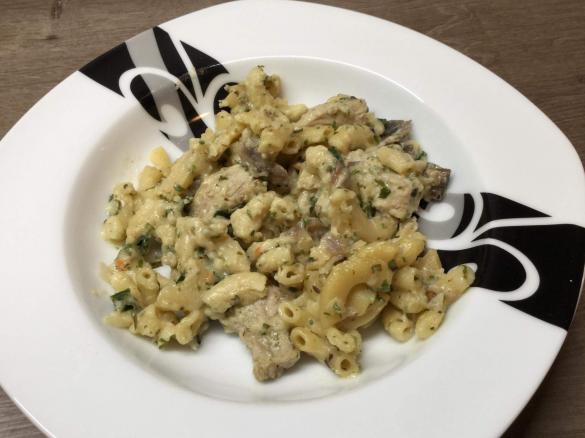 Putentopf mit Frischkäse