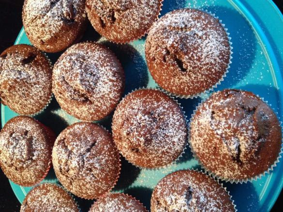 Schoko-Bananen-Muffins