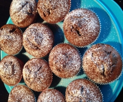 Schoko-Bananen-Muffins