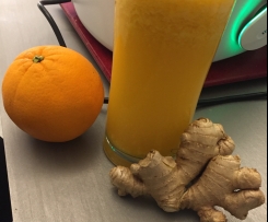 Orange-Apfel-Ingwer Smoothie