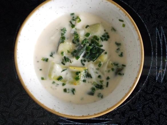 Lauch- Zwiebel-Creme- Suppe a`la Mama