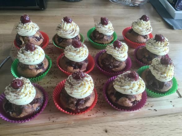 Donauwellen - Muffins