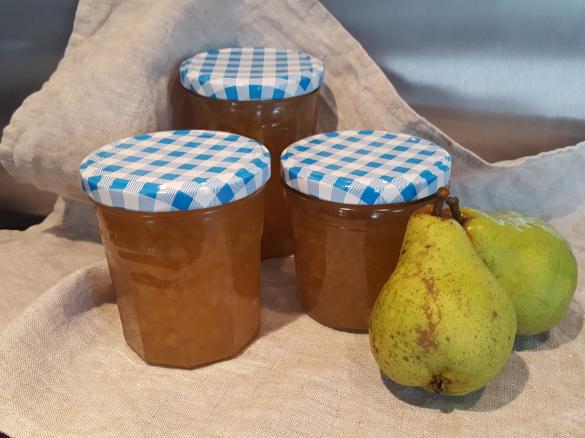 Birnen Amaretto Marmelade