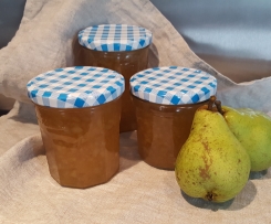 Birnen Amaretto Marmelade