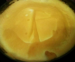 Käsekuchen mit Baiserhut