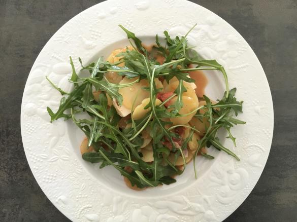 Kartoffelsalat mit Rucola