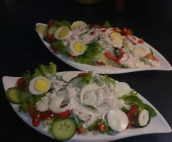 Weiße Salatsoße - Wie beim Italiener 