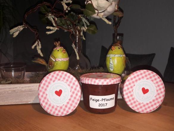 Pflaumen Feigen Marmelade