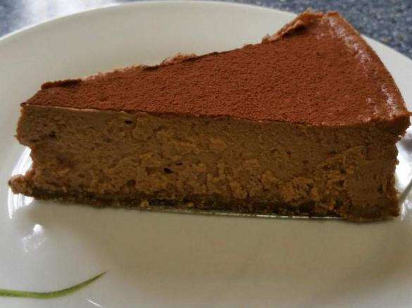 Espresso-Schoko-Käsekuchen ohne Alkohol