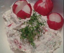 Radieschen- Kresse- Aufstrich