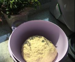 Dünne Sommer Focaccia