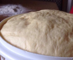 einfacher Hefeteig Für süsses Gebäck nach dem Rezept von meiner Oma