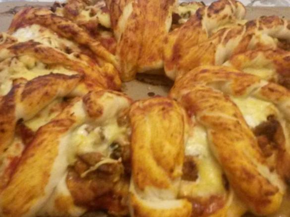 Gyroskranz mit Metaxasoße a la Drea