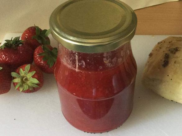 Erdbeer-Vanillemarmelade