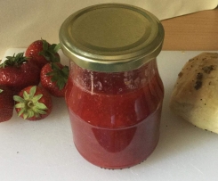 Erdbeer-Vanillemarmelade