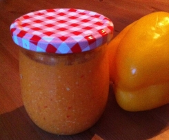 Paprika-Apfel-Aufstrich