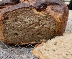 Dinkelbrot mit Kartoffeln