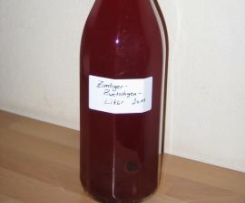 Zimtiger Zwetschgenlikör