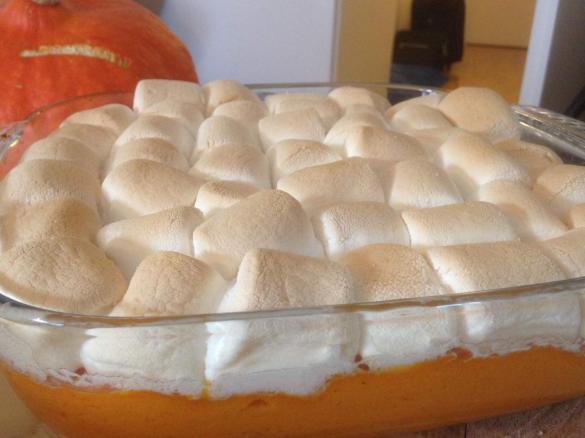 Sweet Potato Casserole (Süsskartoffelauflauf)