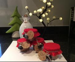 Christstollen im Glas