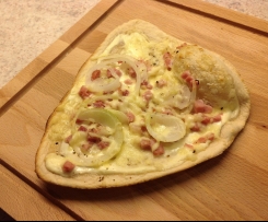 Flammkuchen für Grill und Backofen