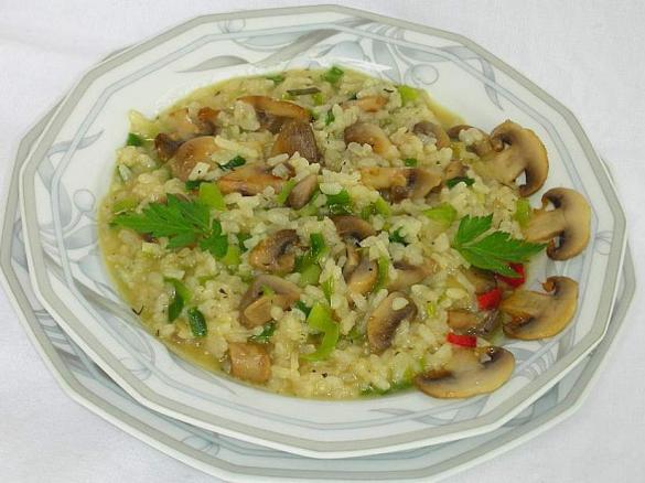 Pilz-Risotto mit Thymian