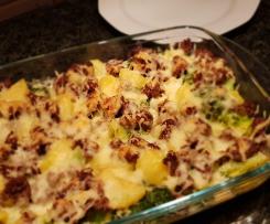 Brokkoli-Hack-Gratin