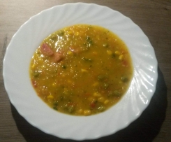 deftige Kürbissuppe vom Hokkaido