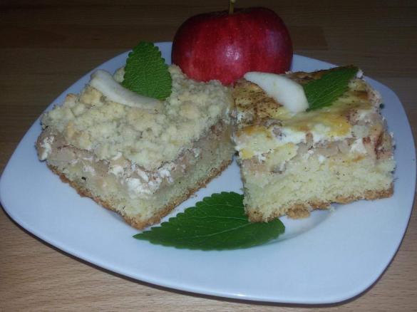 geraspelter Apfelkuchen