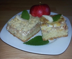 geraspelter Apfelkuchen