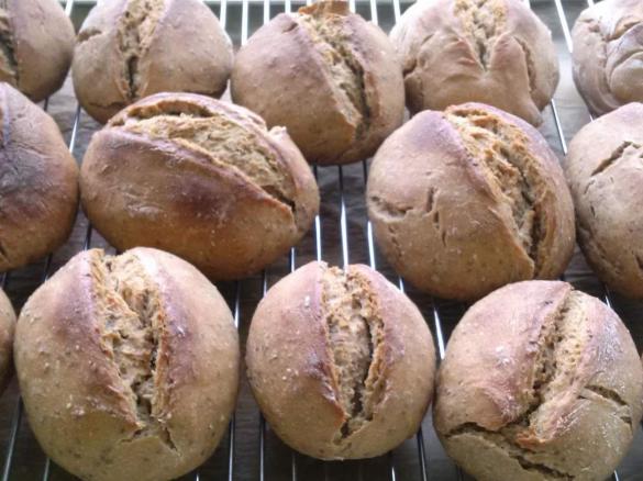 Super Roggen-/Dinkelbrötchen