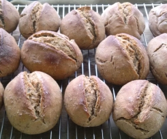 Super Roggen-/Dinkelbrötchen