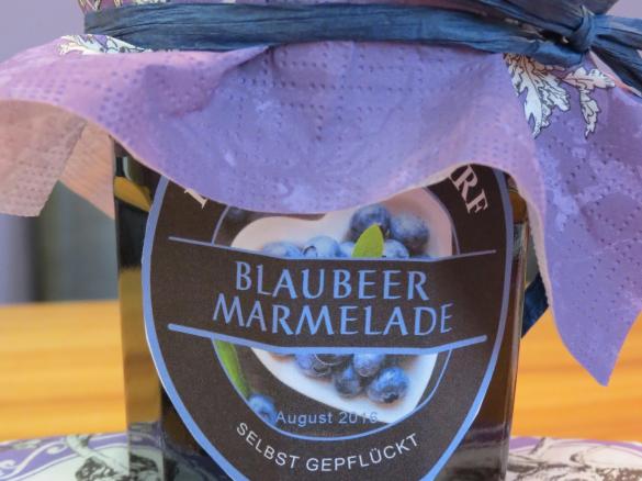 Blaubeermarmelade / Heidelbeer-Konfitüre - einfach lecker