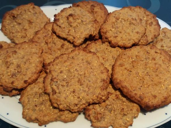 Variation Haferflockenkekse ohne Butter und Zucker