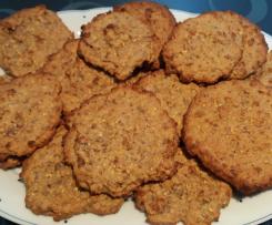 Variation Haferflockenkekse ohne Butter und Zucker