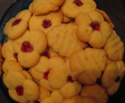 Marzipan Spritzgebäck Plätzchen Weihnachten