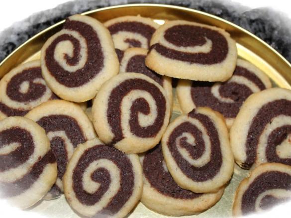 Schwarz-Weiß-Schnecken