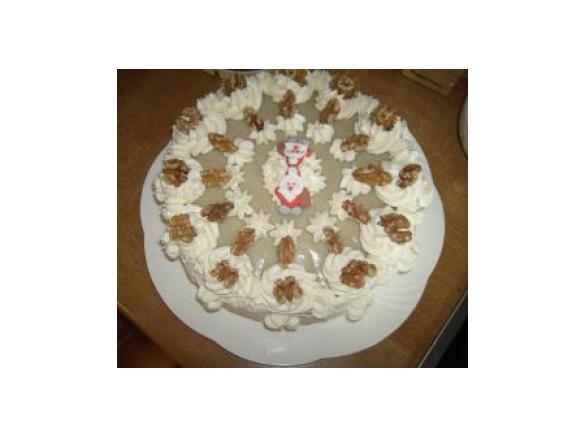 Wunderbare Walnuss-Marzipantorte