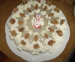 Wunderbare Walnuss-Marzipantorte