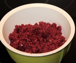 Rote Beete Salat mit Rotkohl