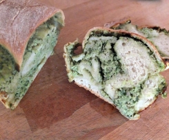 Bärlauchspiralbrot - Kräuterspiralbrot