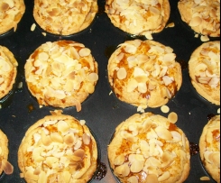 Gedeckte Apfelmuffins