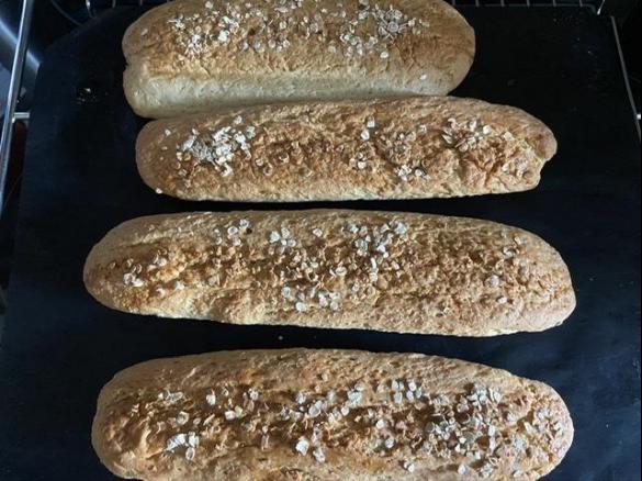 Honey oat Baguette