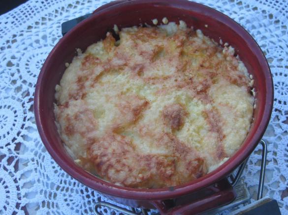 Kartoffelgratin mit Röstzwiebeln