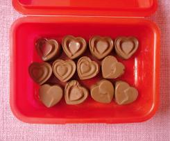 Eiskonfekt (Valentinstags-Herzen)