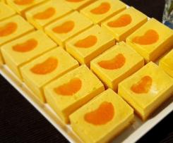 Käsekuchen mit Mandarinen